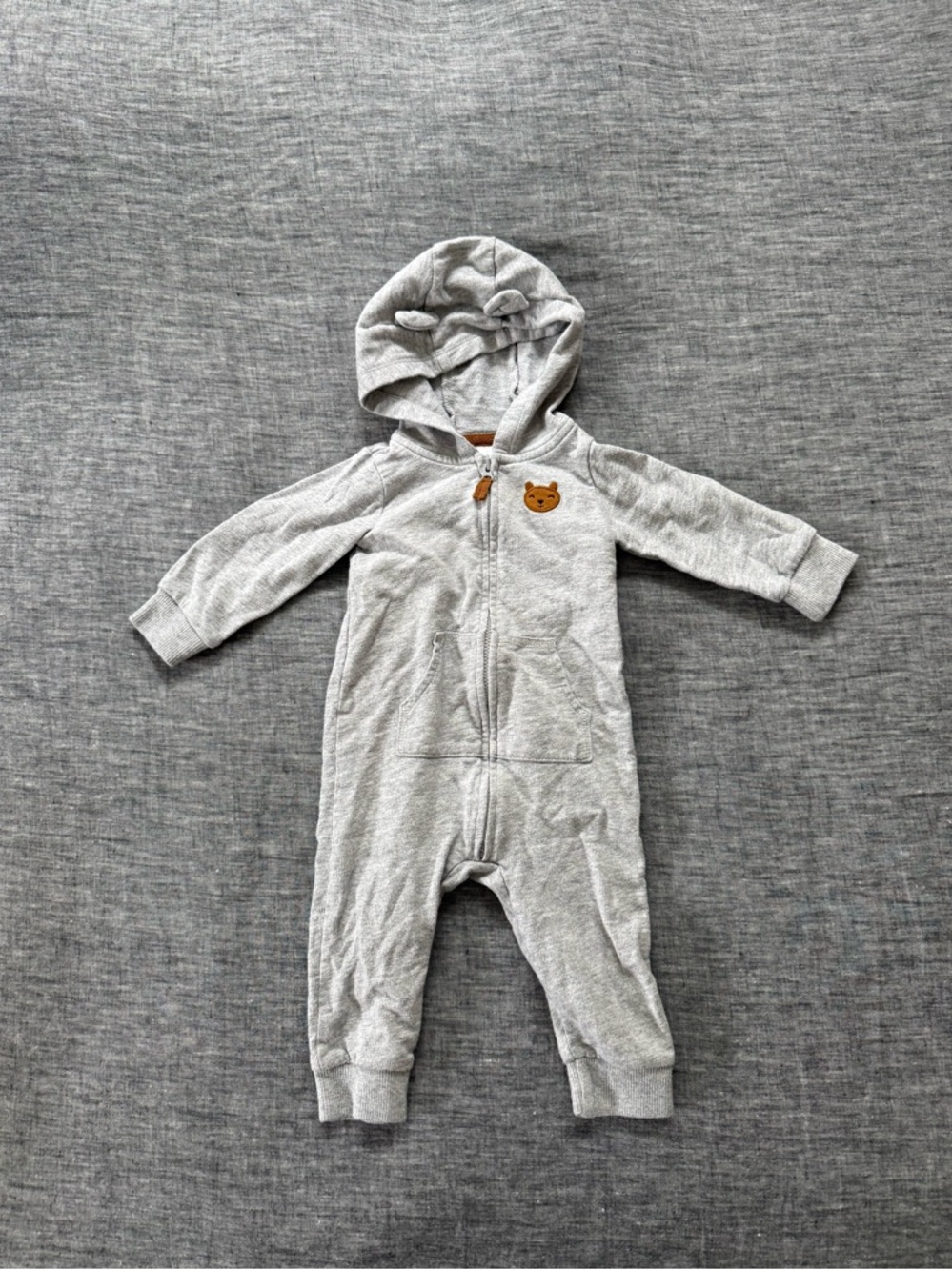 Carter’s hooded bear jumpsuit